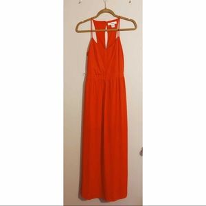 Orange Maxi Dress